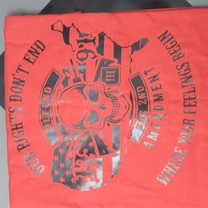 New XL Gildan unisex tshirt Defend the 2ND AMENDMENT